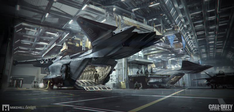 Illustration for article titled Infinite Warfare Has Some Very Cool Spaceships
